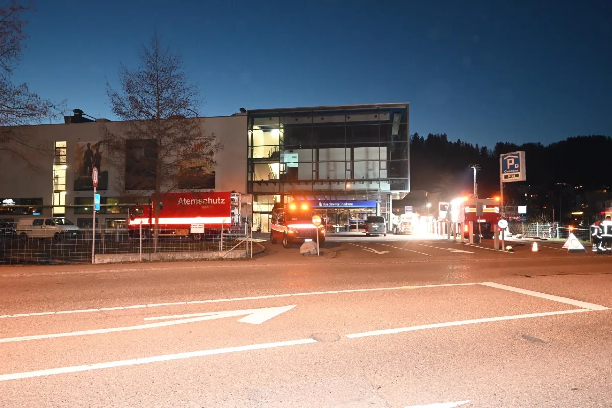 Abtwil SG - Explosion in Trafostation - giftiger Rauch entwichen!