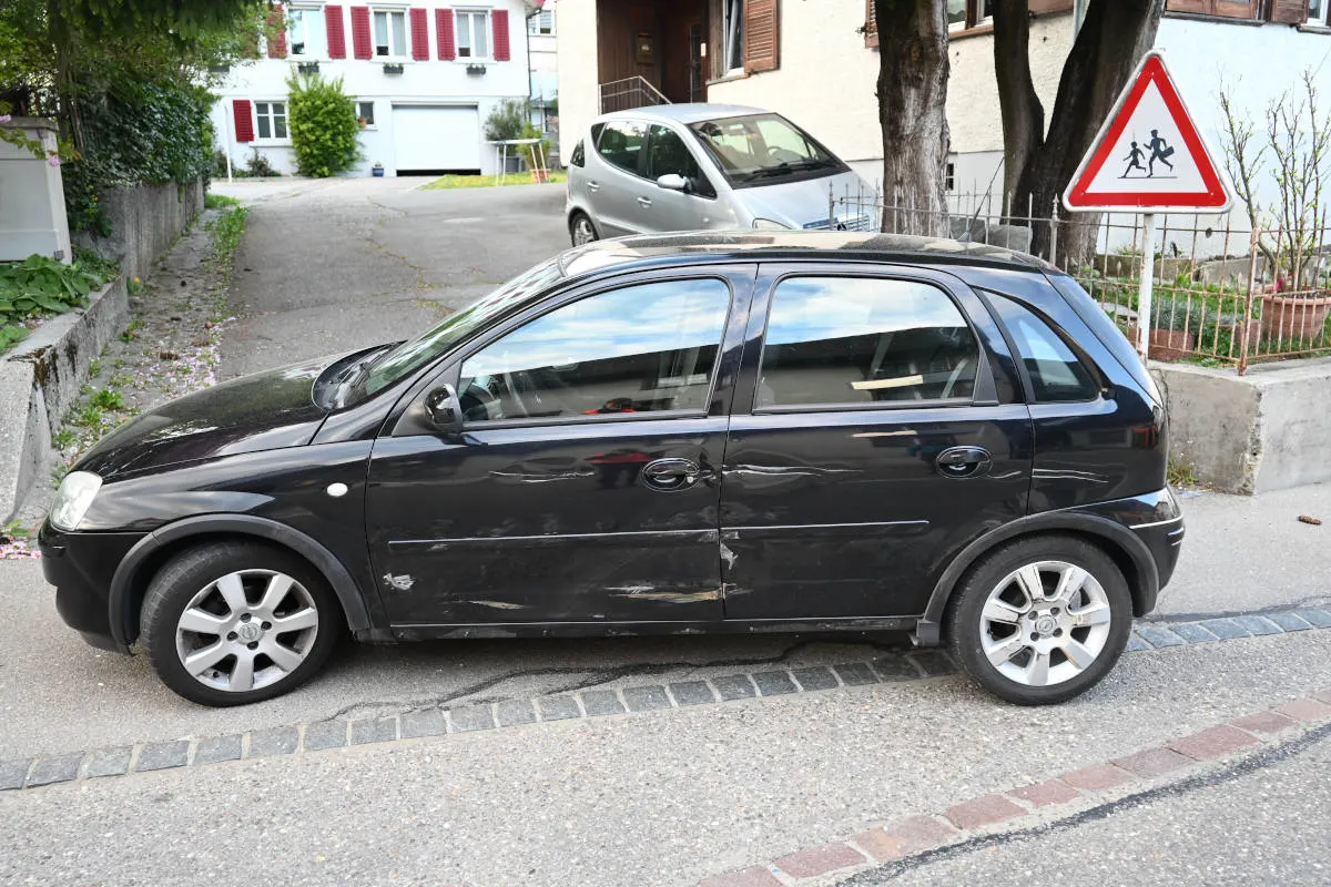 Lüchingen SG – Vier Verletzte bei Verkehrsunfall mit Traktor