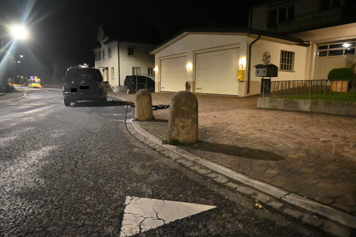 Eschen – Zwei Verkehrsunfälle am Mittwoch