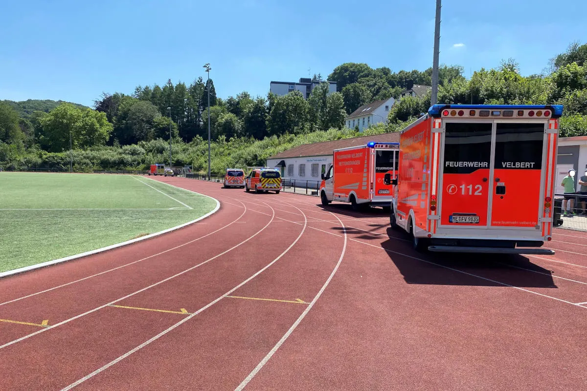 Velbert-Langenberg – 12 Personen kollabieren bei einem Sportfest 