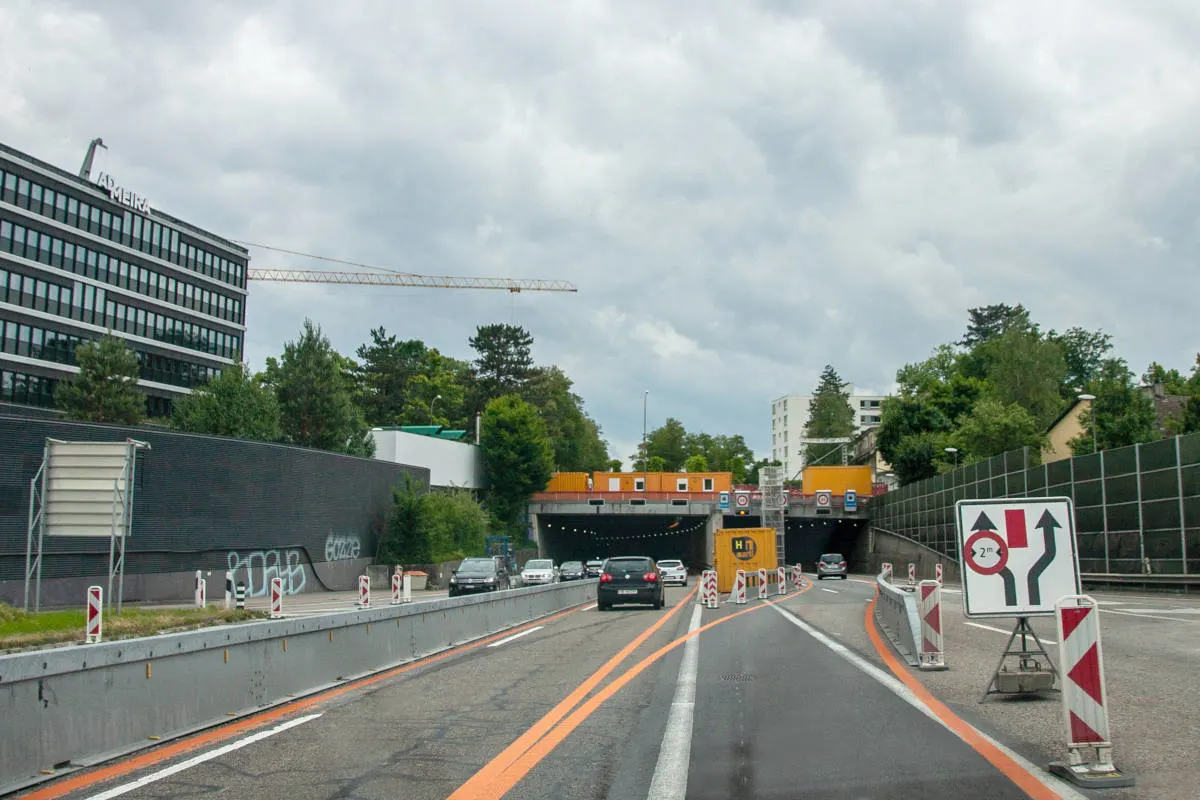 A6 zwischen Wankdorf und Muri BE –  Nachtsperrungen an diversen Orten