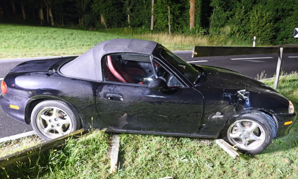 Römerswil LU - Zwei Selbstunfälle mit Personenwagen
