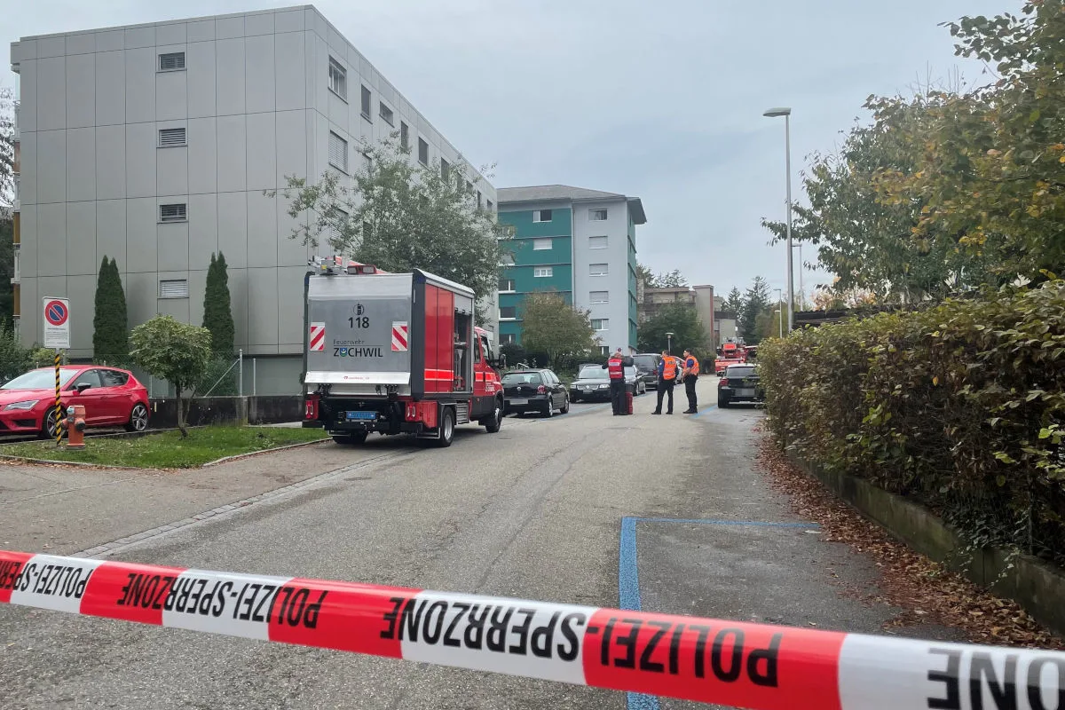 Zuchwil SO – Starke Rauchentwicklung in Mehrfamilienhaus erfordert grösseres Aufgebot an Einsatzkräften