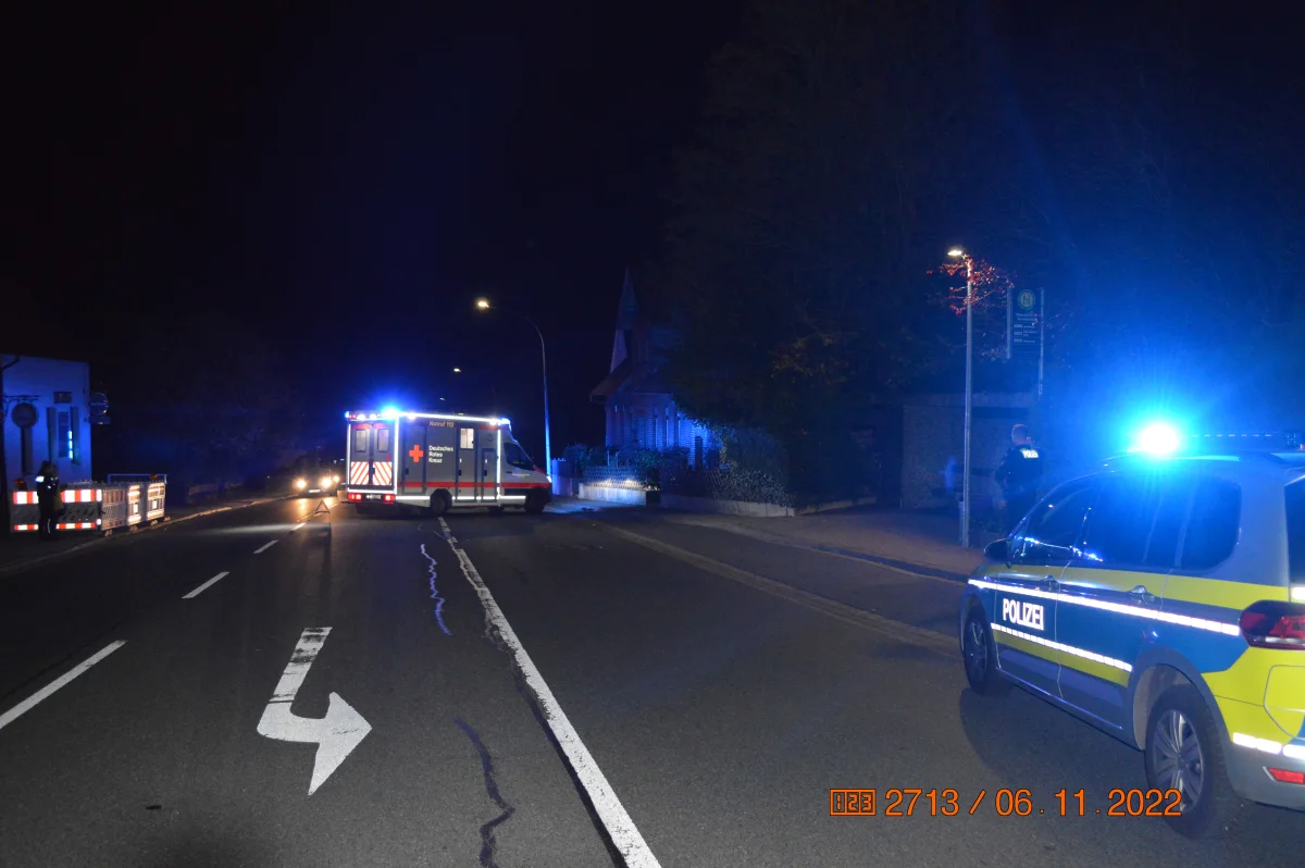 Obernkirchen – Auto erfasst betrunkenen 78-jährigen Fußgänger