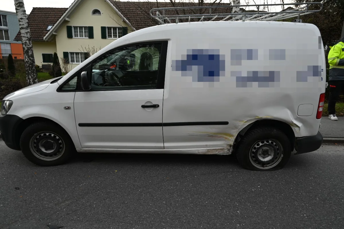 Altstätten SG - Fahrunfähig Unfall verursacht