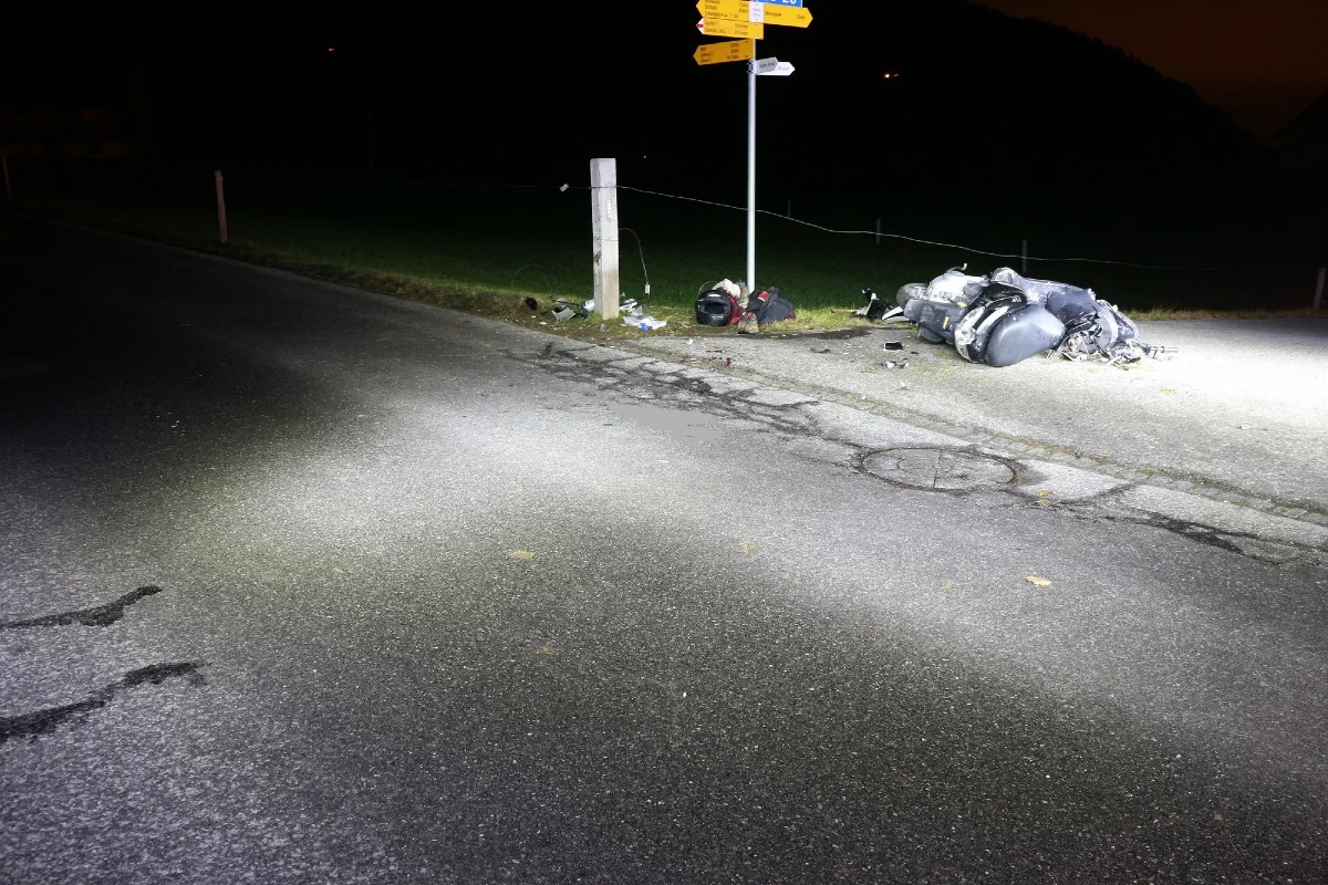 Rega-Einsatz in Weissbad AI - Zwei Jugendliche nach Unfall verletzt