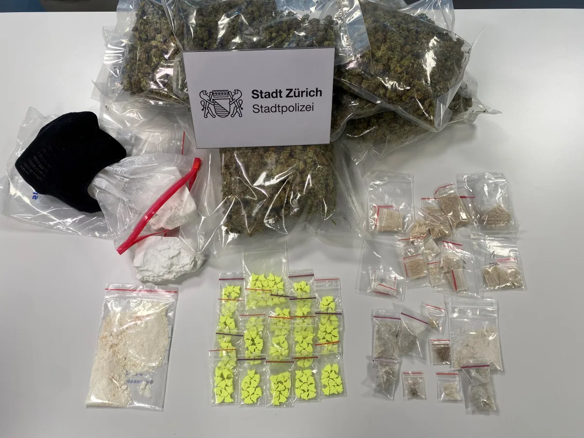 Stadt Zürich – Fahnder erfolgreich gegen Drogenhändler unterwegs