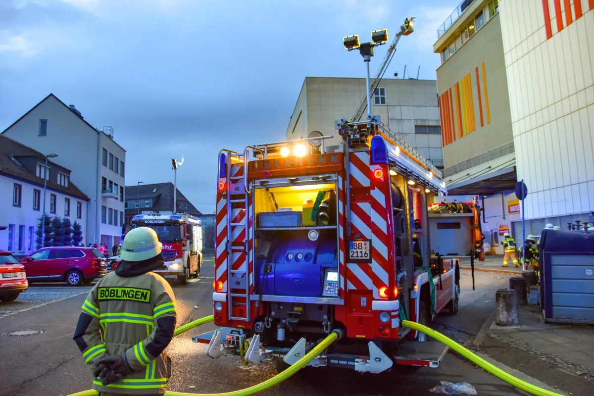 Böblingen – Wohnungsbrand im sechsten Obergeschoss