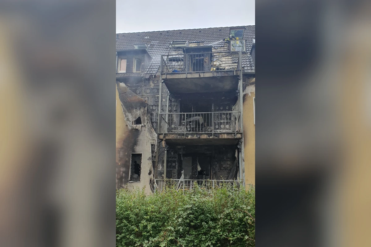 Essen-Fronhausen: Mehrfamilienhaus nach Brand teilweise unbewohnbar