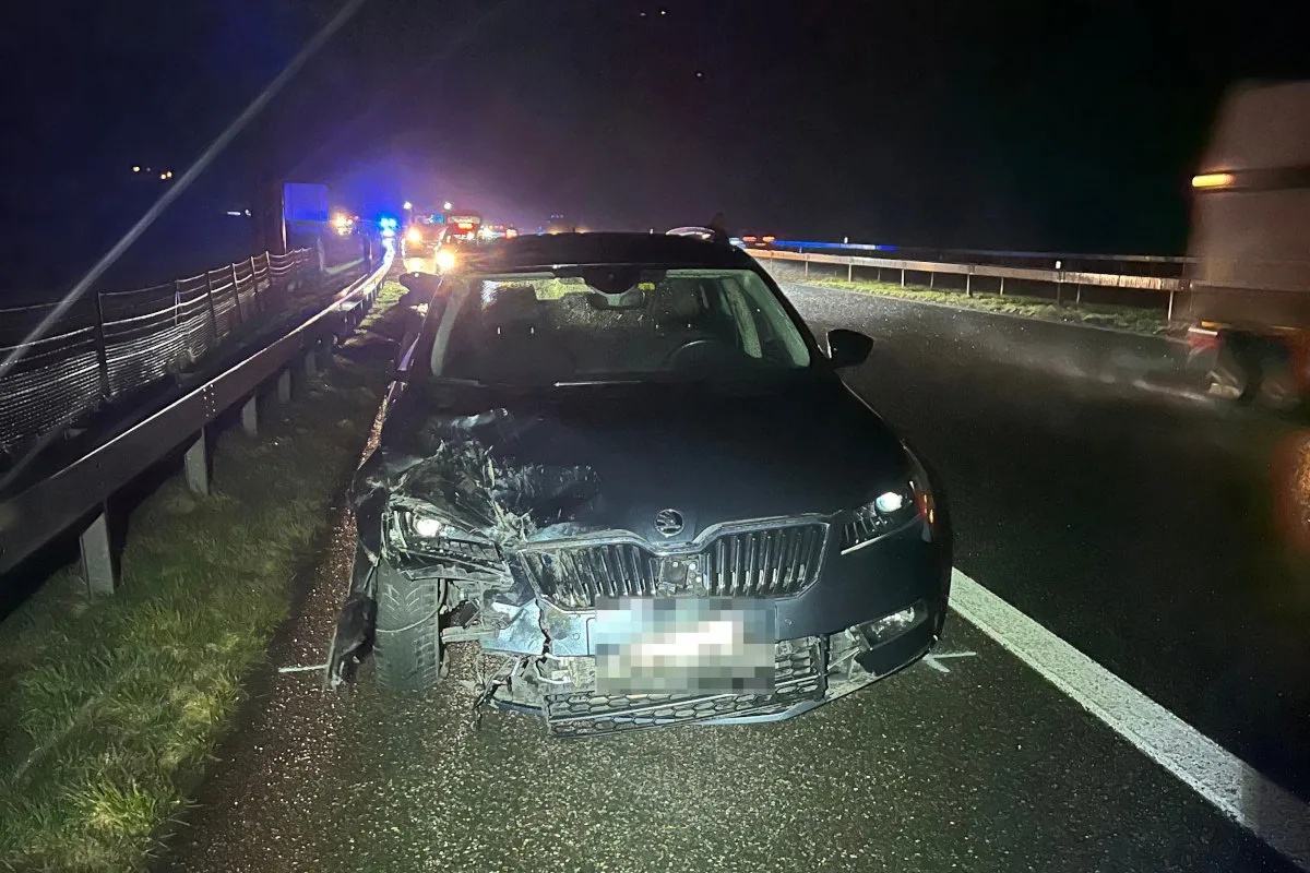 A1 Goldach SG: Auffahrunfall in angetrunkenem Zustand