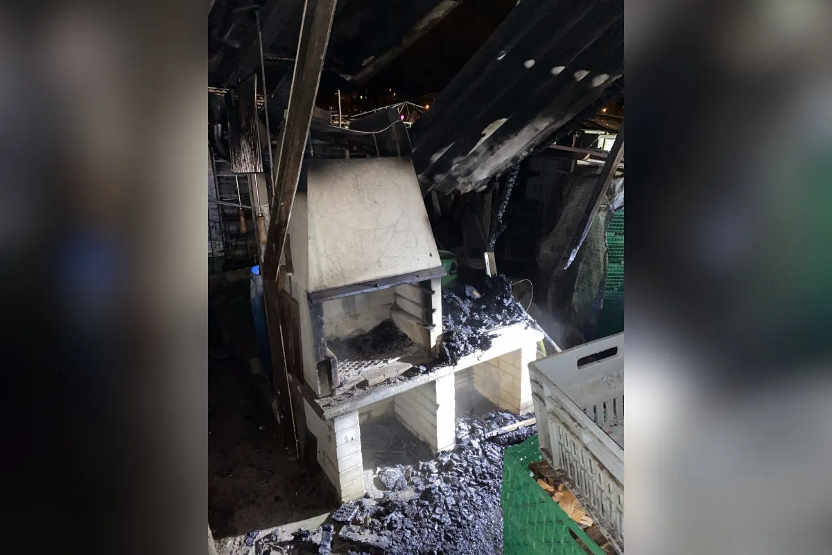 Stadt St. Gallen: Brand in einem Unterstand
