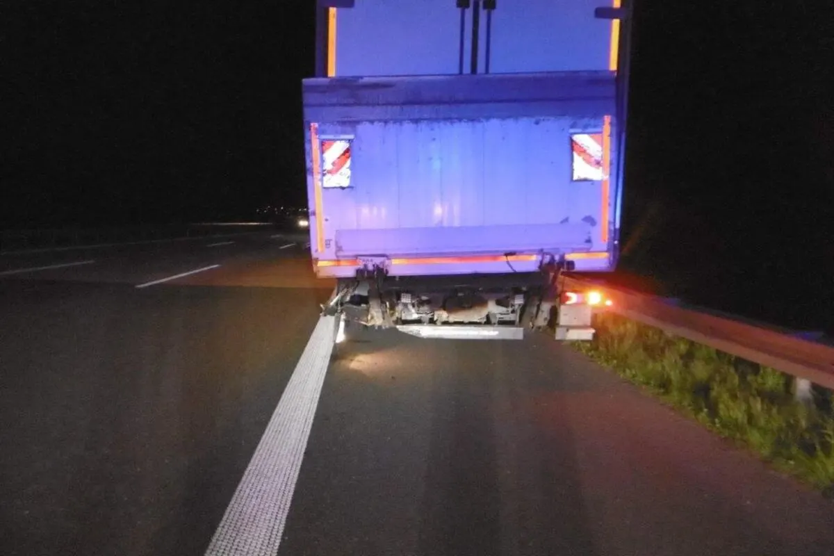 Tümmelsberg - Audi-Fahrer schläft auf der Autobahn ein