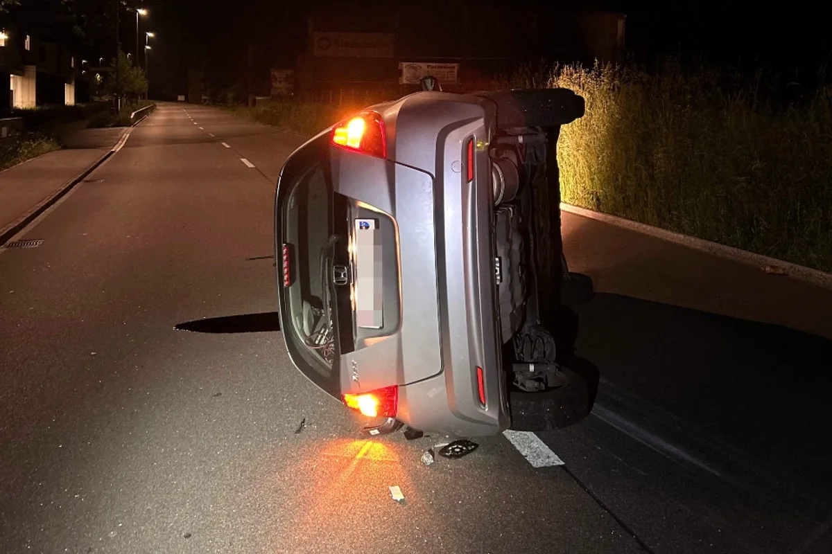 Laufenburg AG - Sekundenschlaf führt zu Unfall
