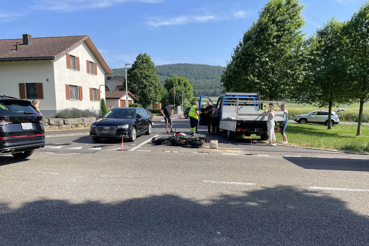 Aargau  –  Motorradunfälle mehren sich 