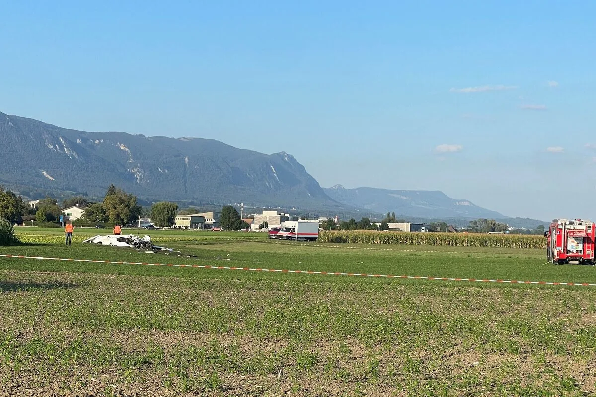 Grenchen SO - Zwei Menschen nach Absturz eines Kleinflugzeuges tot
