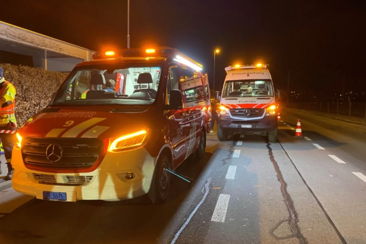 Zug - Chamerstrasse aufgrund eines Brandes gesperrt 