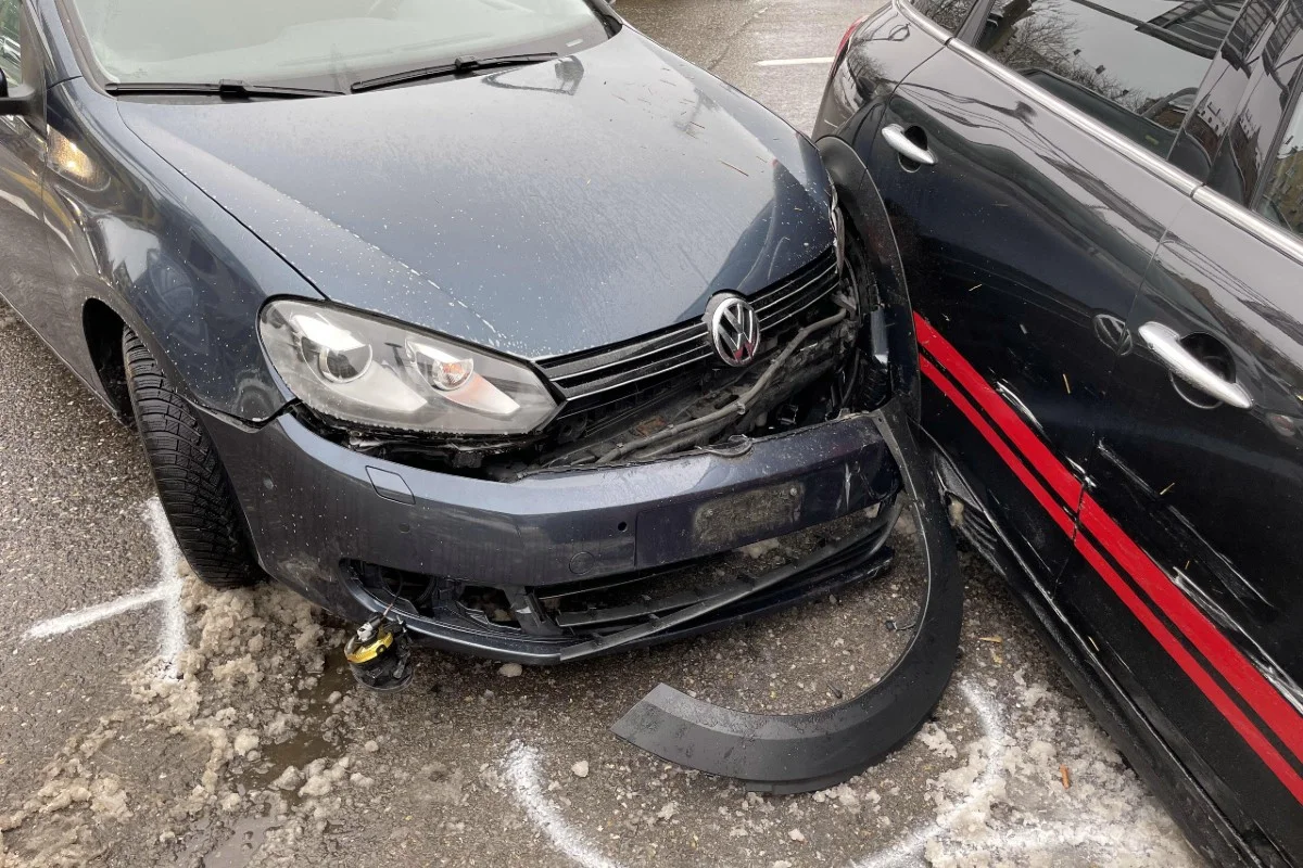 St. Gallen - Unfall auf der Rosenbergstrasse