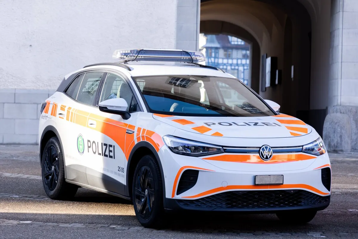 St.Gallen - Neue Elektrofahrzeuge für die Polizei 