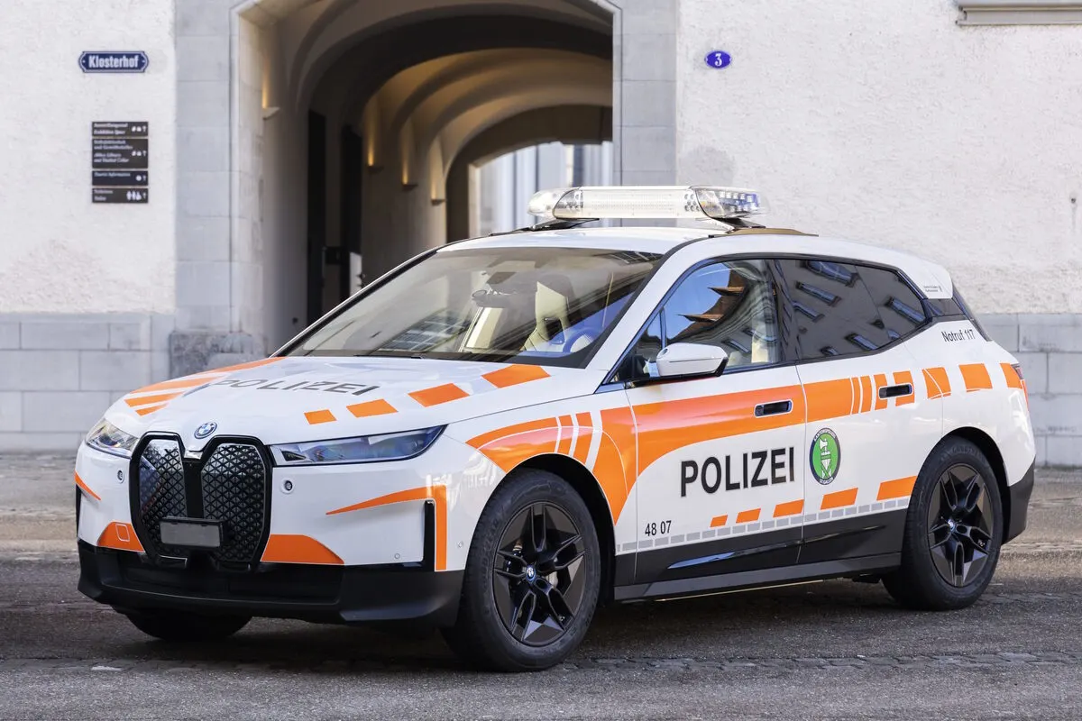 St.Gallen - Neue Elektrofahrzeuge für die Polizei 