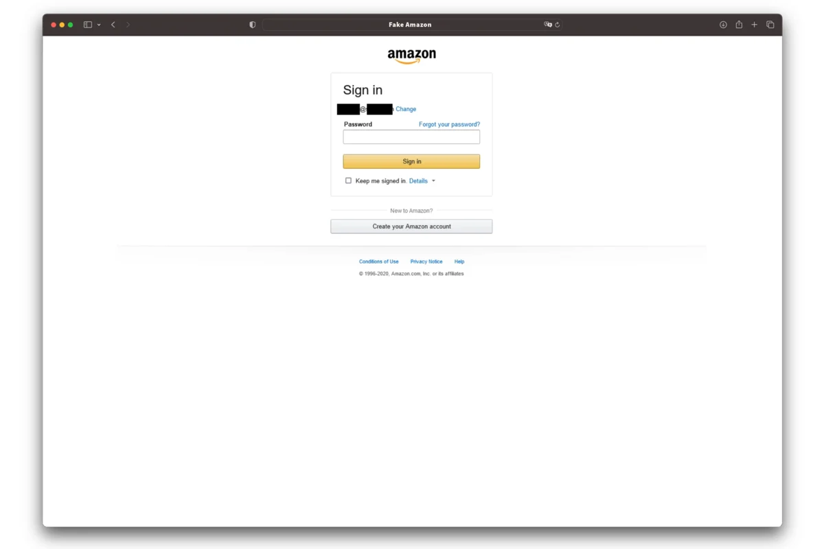 Gefährliche Fake-Mail vermeintlich von Amazon