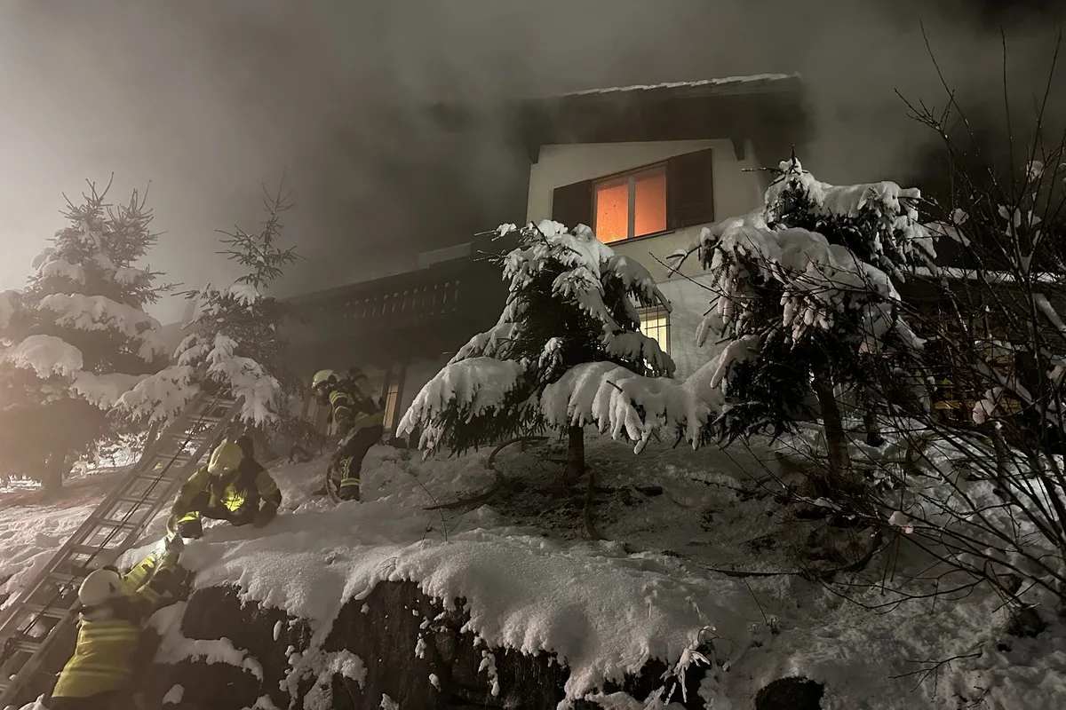 Jakobsbad AI - Haus nach Brand unbewohnbar
