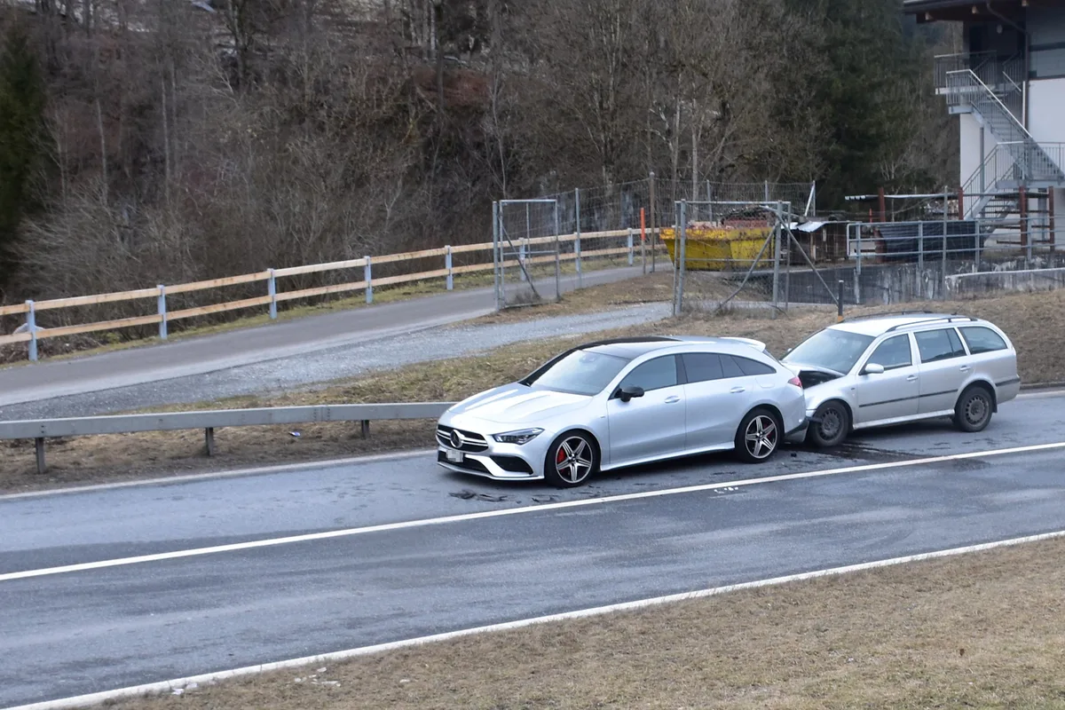 Unfall in Schiers GR - Am Steuer eingeschlafen