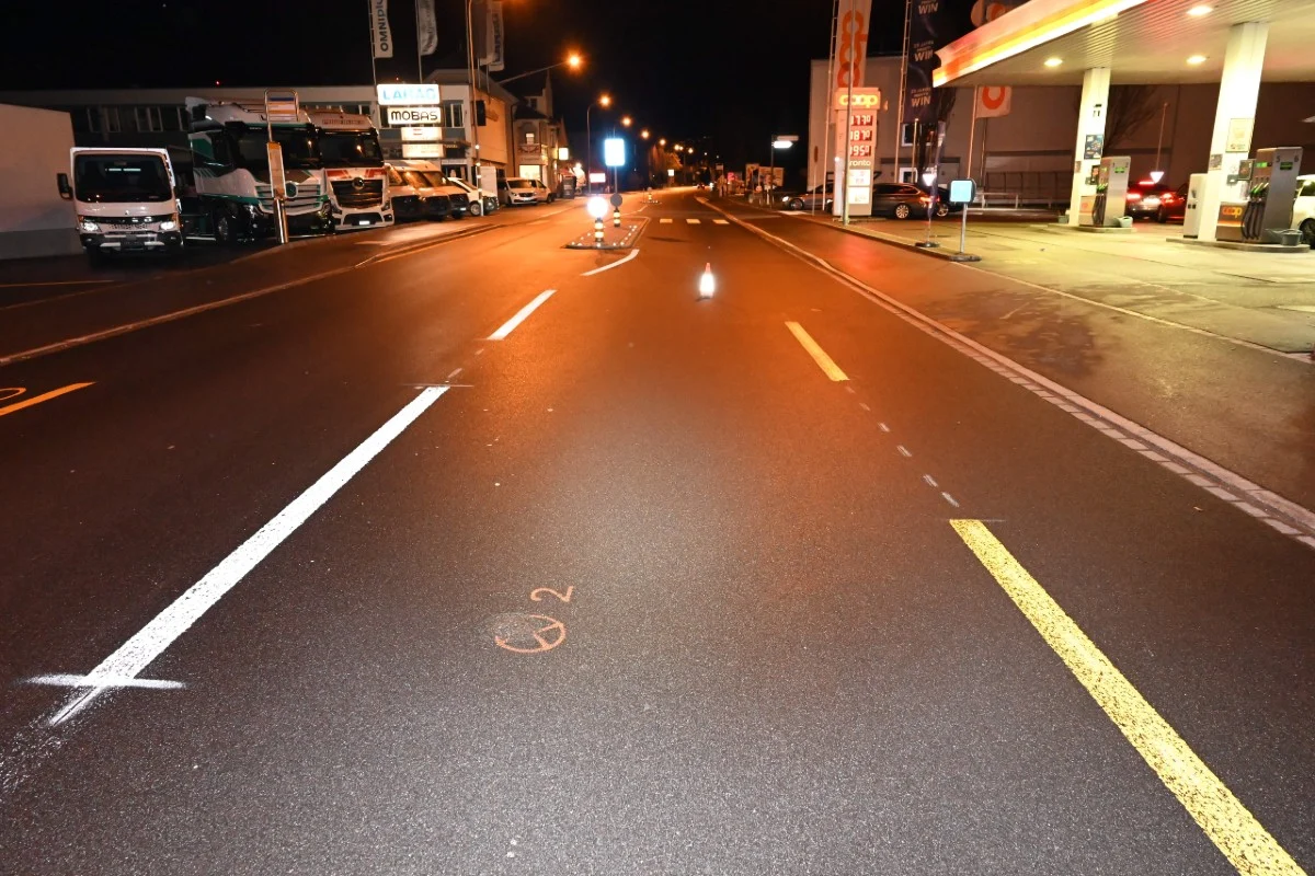  Wil SG - Frontalkollision auf der Toggenburgerstrasse