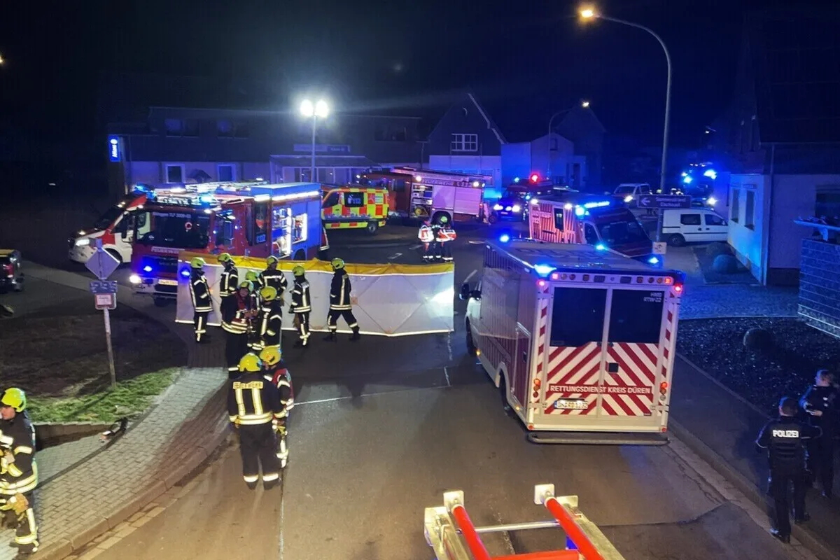 Nideggen NW - Mehrere teils schwer verletze Personen nach Unfall