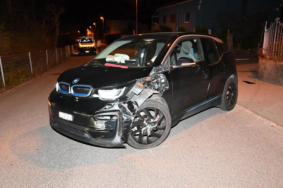Unfall in Wil SG - Am Steuer eingenickt 