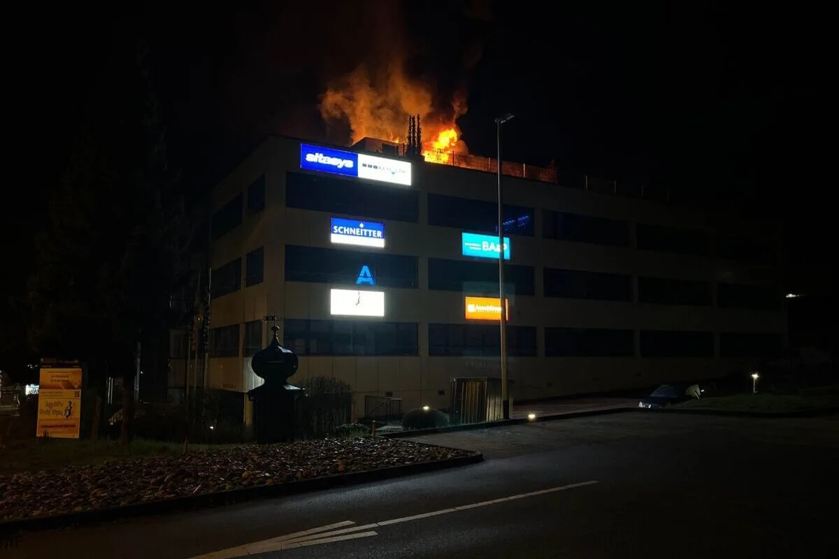 Langendorf SO - Mann bei Brand erheblich verletzt 