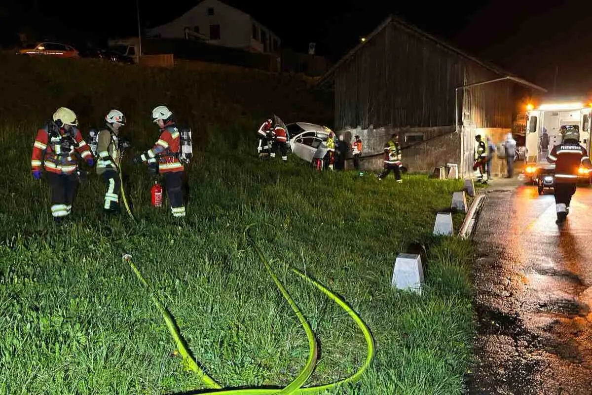 Trimbach SO - Alkoholisiert von der Strasse abgekommen 