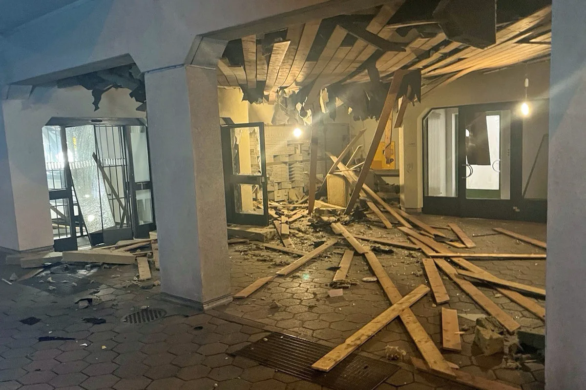 Ruswil LU - Sprengung eines Bankomaten - Dorfkern teilweise gesperrt