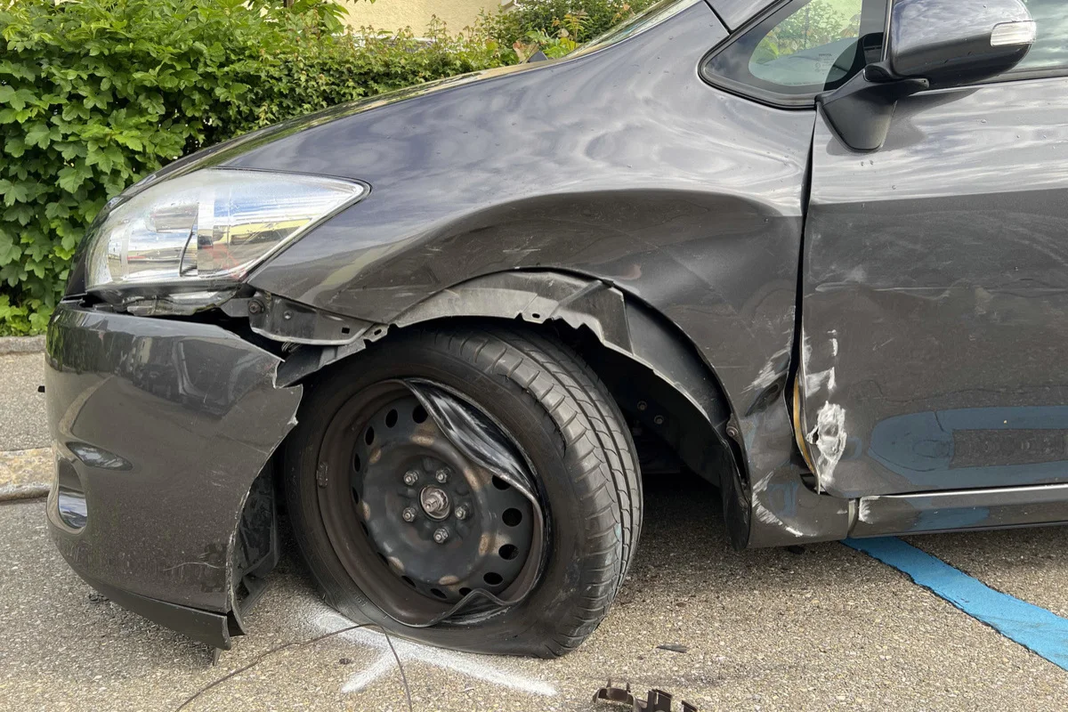 St.Gallen - Unfall verursacht und geflüchtet