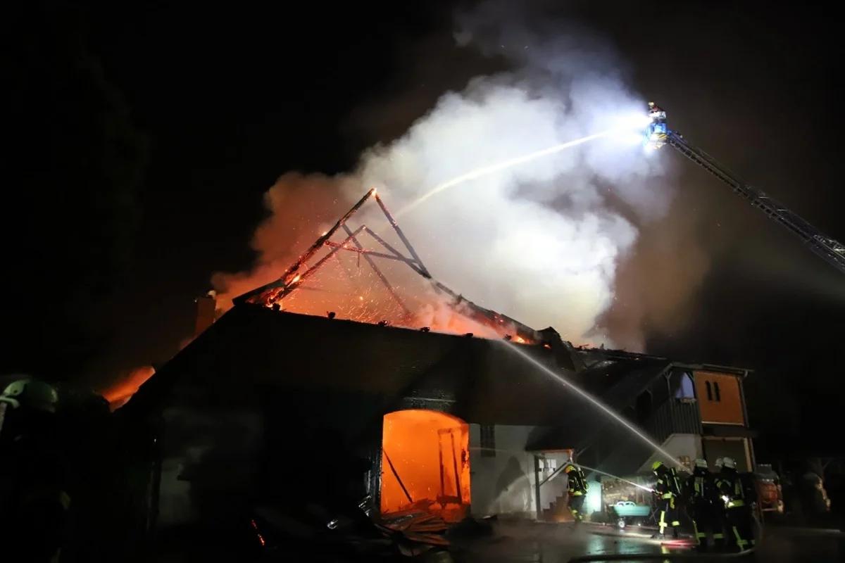 Großer Brand in Klein Rönnau SH 