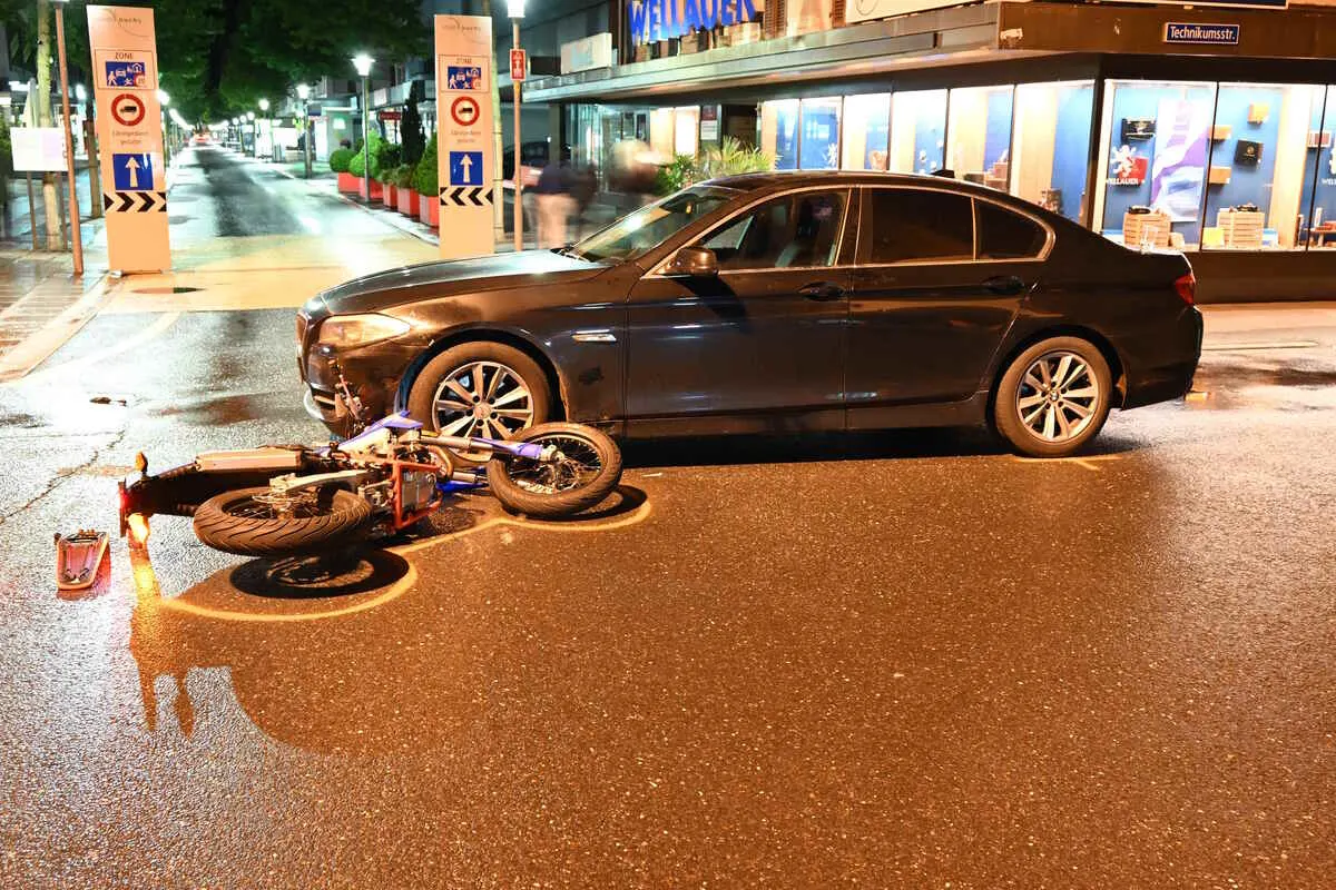 Unfall in Buchs SG - 65-Jähriger alkoholisiert am Steuer