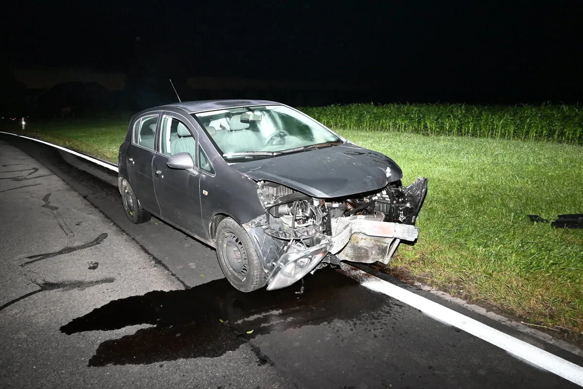 Waldkrich SG - Fahrunfähig Unfall verursacht
