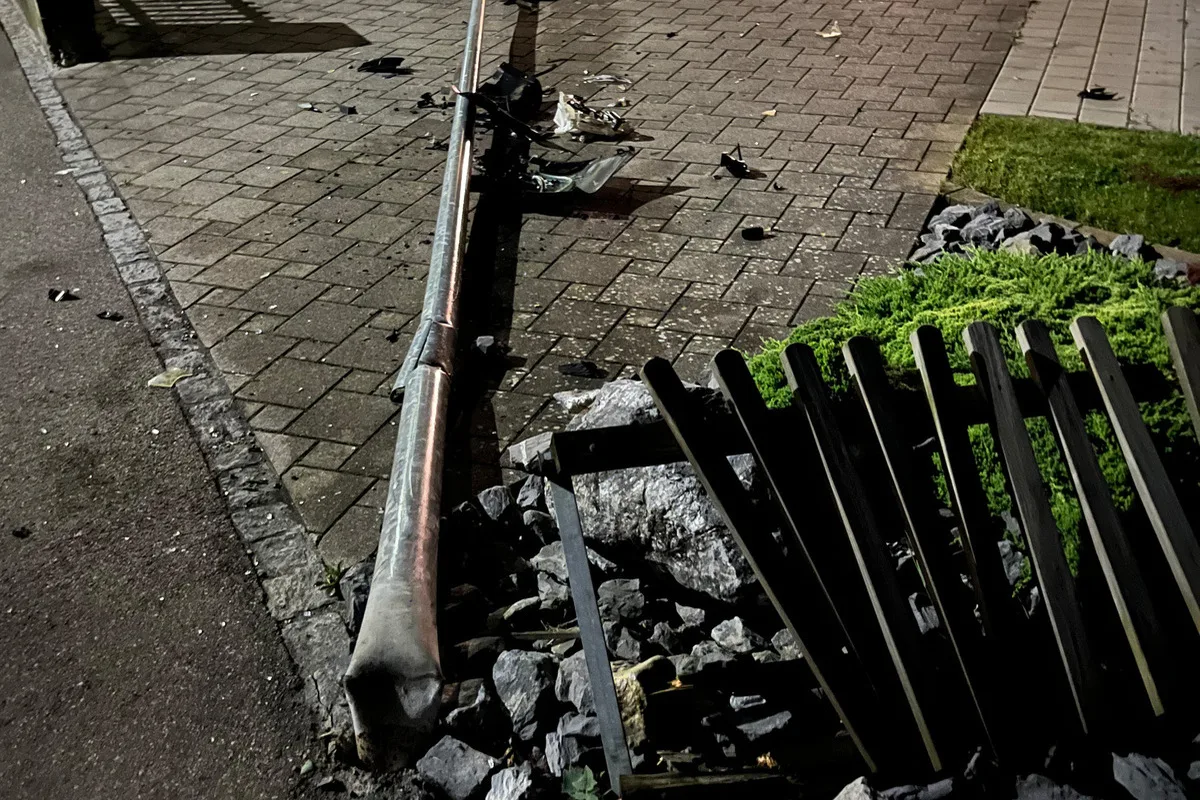 Romanshorn TG - Unter Alkoholeinfluss verunfallt 