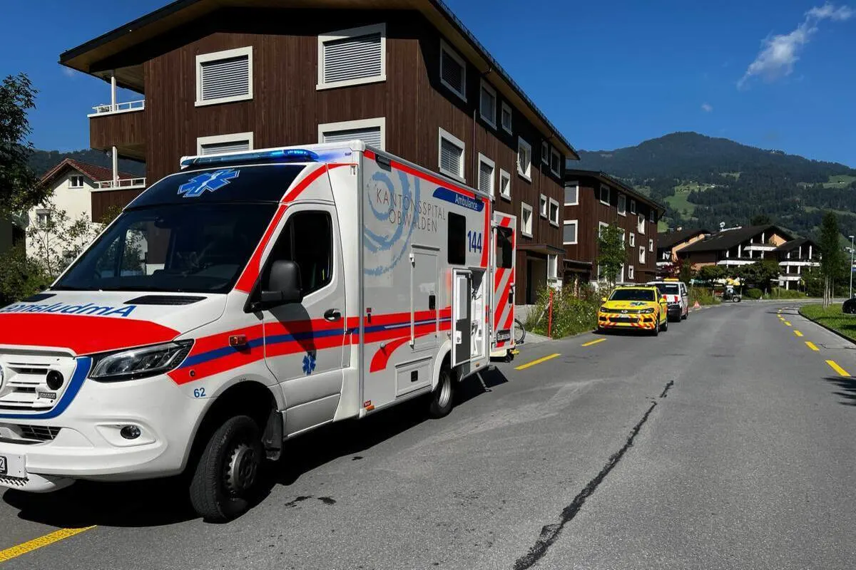Giswil/Flüeli-Ranft OW - Zwei Personen bei Unfällen schwer verletzt