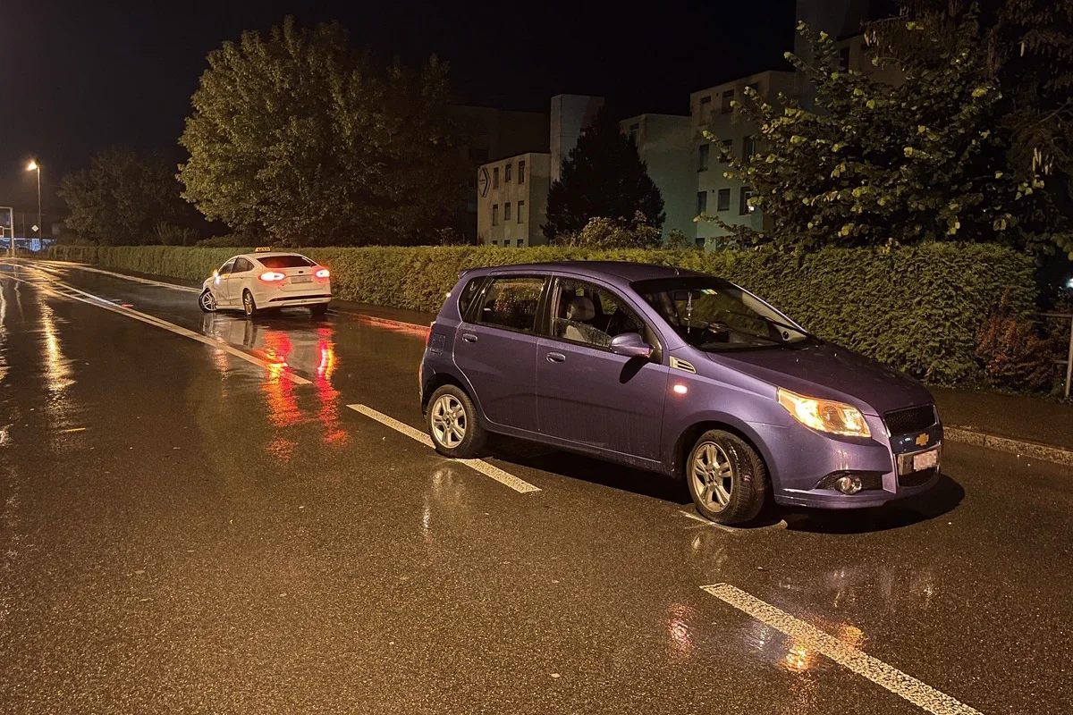 Rapperswil-Jona SG - Fahrunfähig Unfall auf der Gegenfahrbahn verursacht