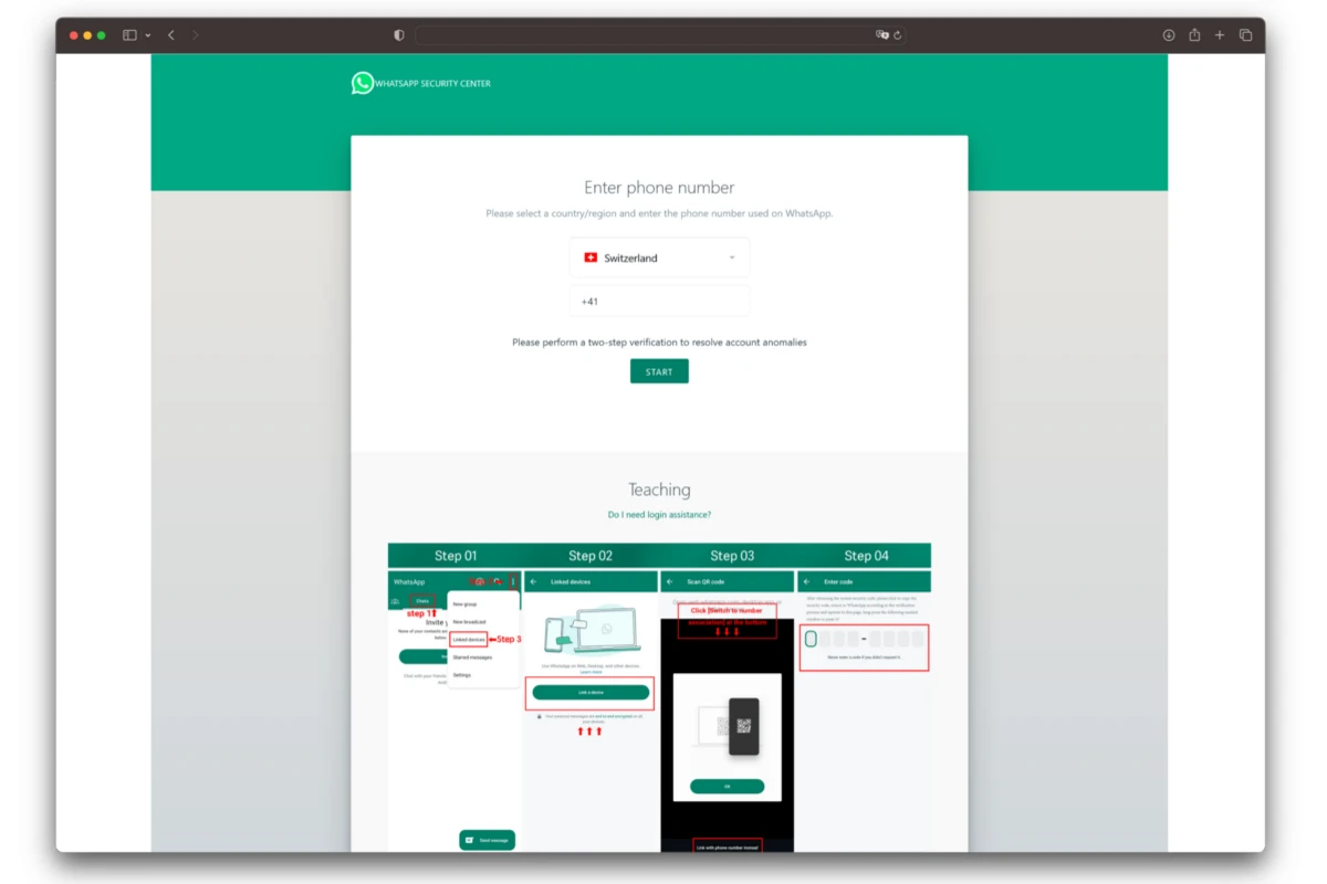 Betrüger übernehmen WhatsApp-Konto 