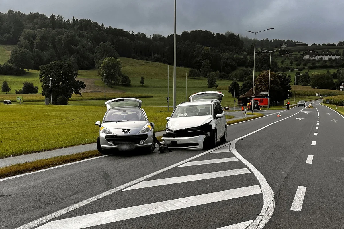 Kanton Luzern - Drei Personen bei Verkehrsunfällen verletzt