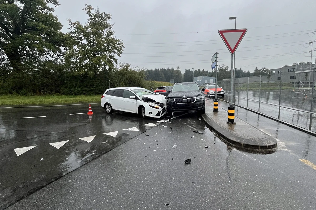 Kanton Luzern - Vier Verkehrsunfälle an einem Abend 