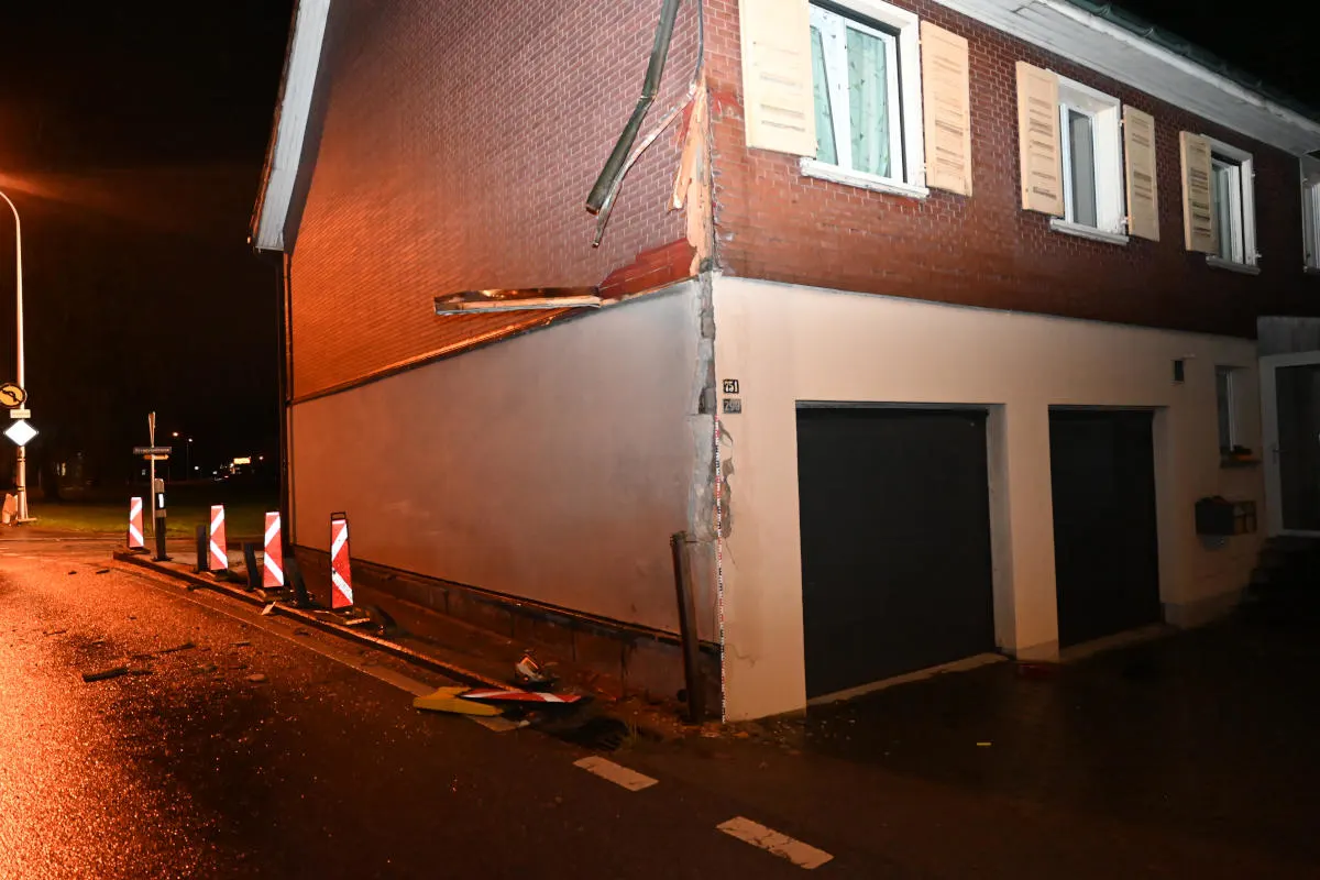 Gossau SG – Unfall mit einem Anhänger