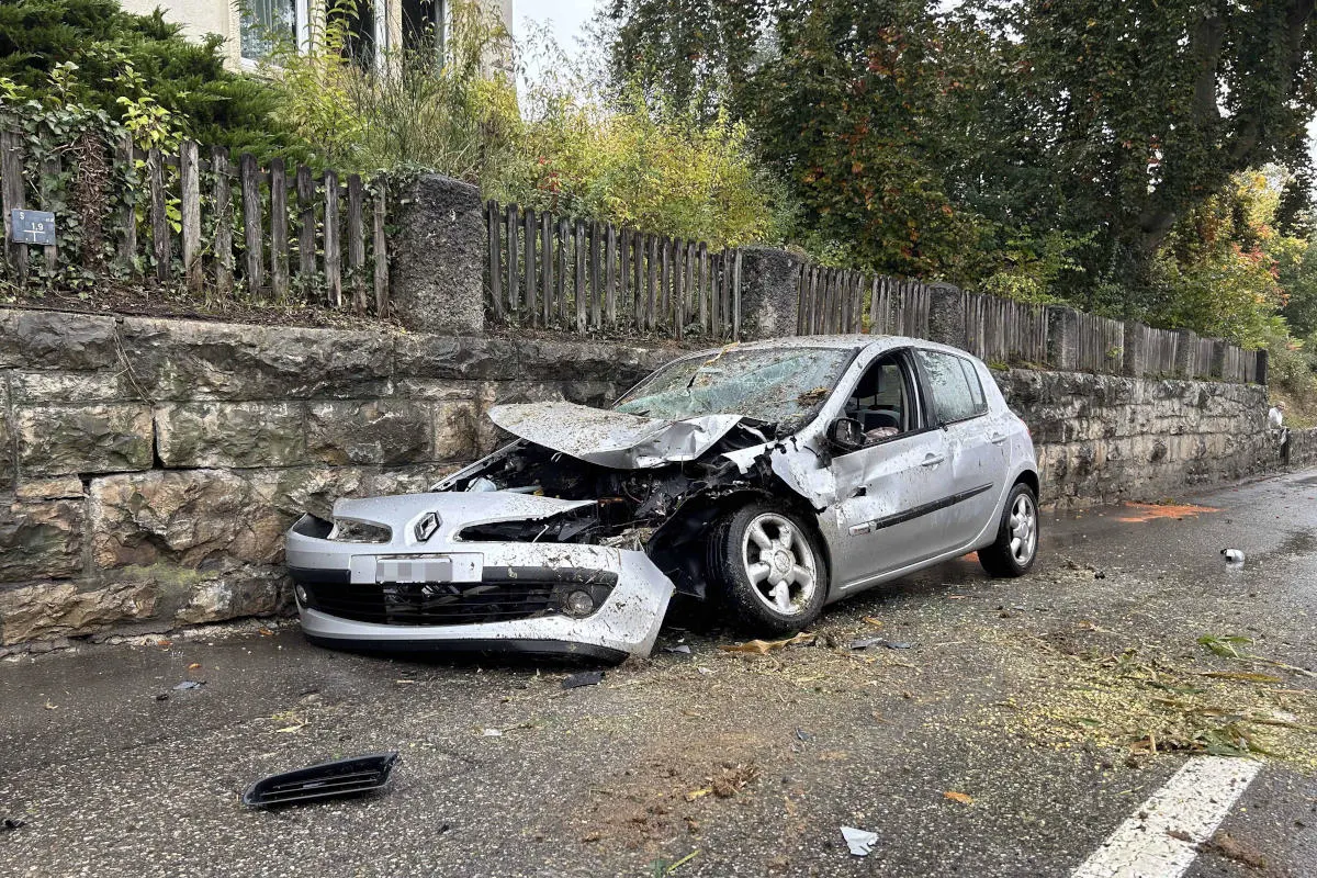 Brugg AG – Frontalkollision mit Maishäcksler
