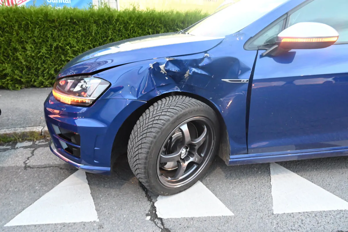 Sennwald SG – Unfall zwischen Motorrad und Auto