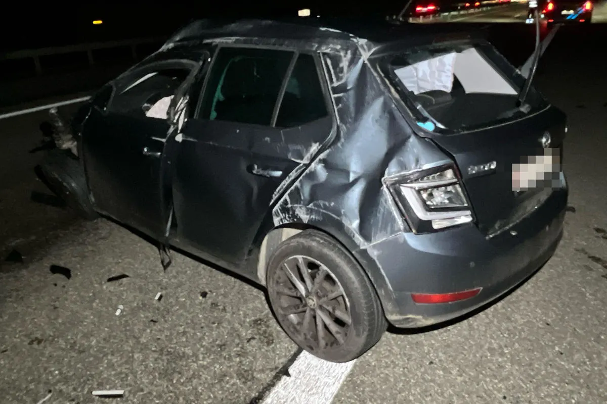 A5 Biberist SO – Autolenkerin verunfallt auf der Autobahn