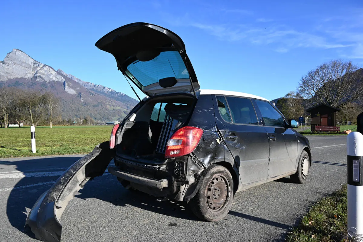Vilters SG – Kollision zwischen Auto und Motorrad