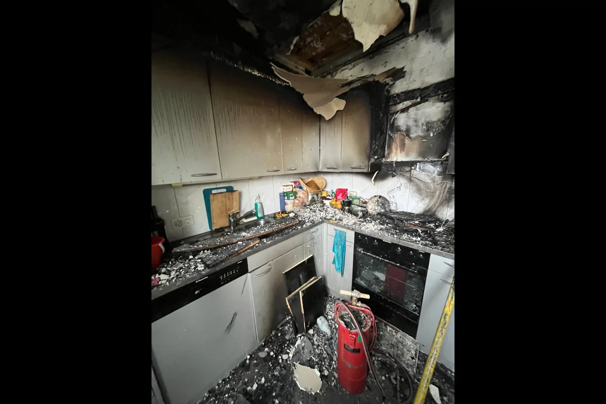 Biel BE – Wohnung nach Küchenbrand unbewohnbar