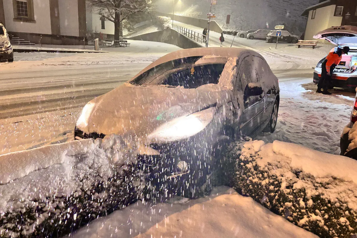 Kanton St.Gallen – Über 120 Verkehrsunfälle wegen Wintereinbruch