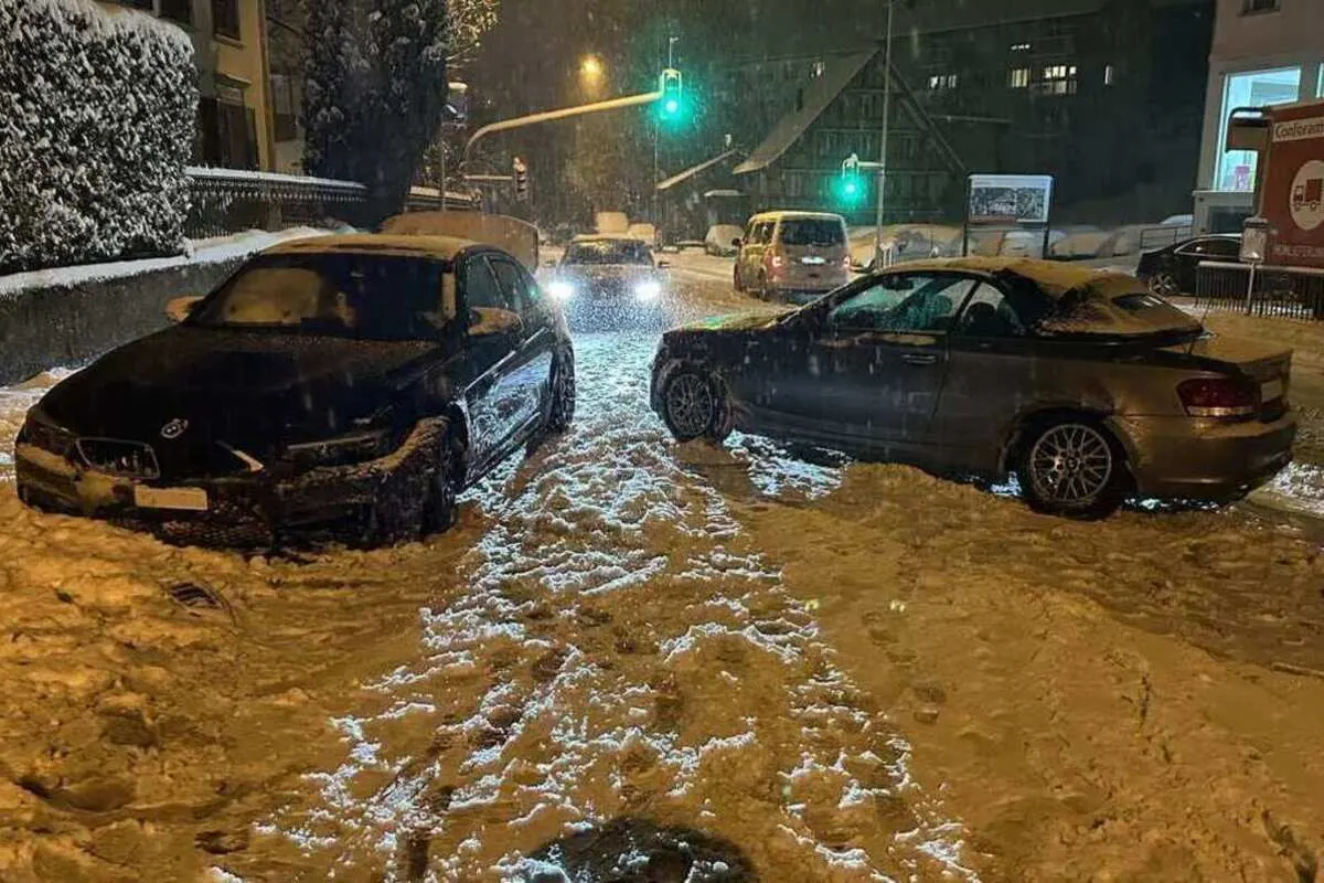 Appenzell Ausserrhoden – Mehrere Verkehrsunfälle während des starken Schneefalls